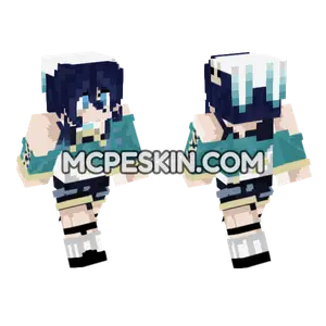 Venti Reedited Minecraft Bedrock skin