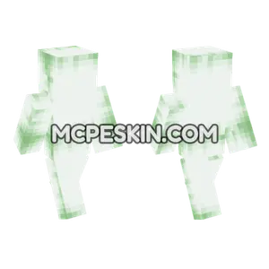 Verdant Froglight Top Minecraft Bedrock skin