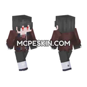 Vermillion Vore Minecraft Bedrock skin