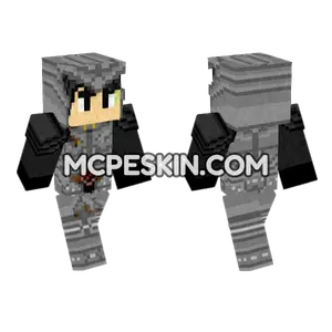 Vermillion Warrior Disguise Cole Minecraft Bedrock skin