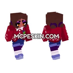 Version 2 Cassie Minecraft Bedrock skin
