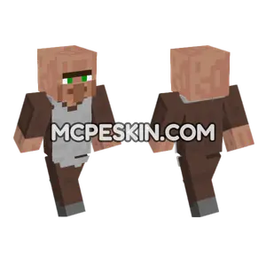 Villager Butcher Minecraft Bedrock skin