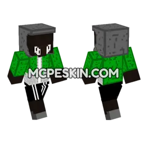 Villager Dustdust Sans Remake Minecraft Bedrock skin