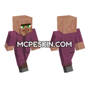 Villager Priest Minecraft Bedrock skin