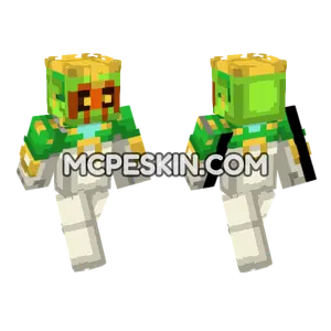 Vitamin C Minecraft Bedrock skin