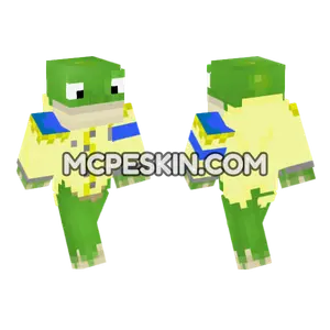 Viva Los Frogs Minecraft Bedrock skin