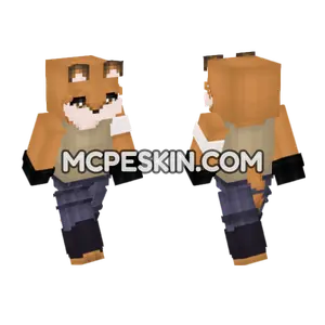 Vix Space Tail Outfit Minecraft Bedrock skin