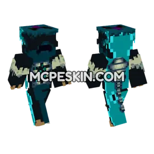 Warden Dinosaur Minecraft Bedrock skin