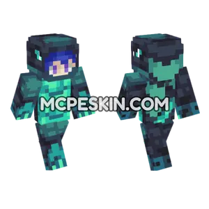 Warden Skin Minecraft Bedrock skin