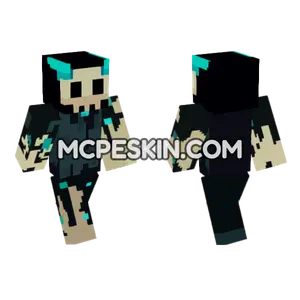 Warden Skull Minecraft Bedrock skin