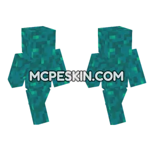 Warped Wart Block Minecraft Bedrock skin