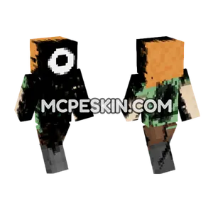 Watcher Creepypasta Minecraft Bedrock skin