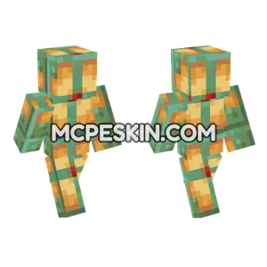 Weathered Copper Bulb Minecraft Bedrock skin