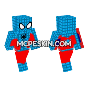 Web Man Spider Man Minecraft Bedrock skin