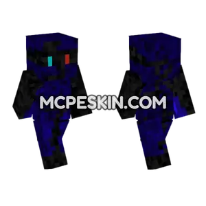 Weeping Blue Outfit Minecraft Bedrock skin