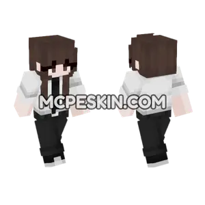 Welling Girl Minecraft Bedrock skin