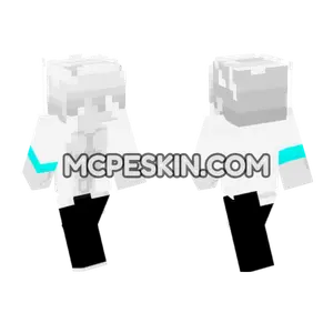 White and Black Hoodie