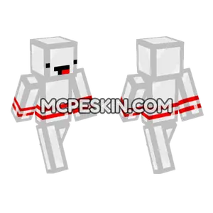 White Cloud Outfit Minecraft Bedrock skin
