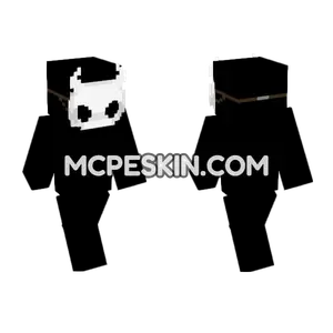 White Demon Mask Minecraft Bedrock skin