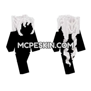 White Floral Dress Minecraft Bedrock skin