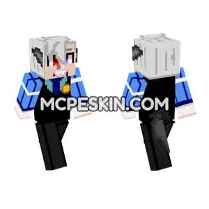 White Haired Anime Boy