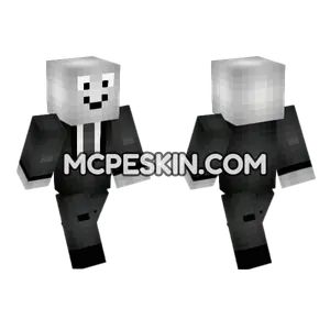 White Hoodie Skin Minecraft Bedrock skin