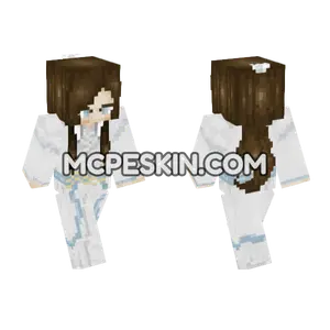 White Kimono Outfit