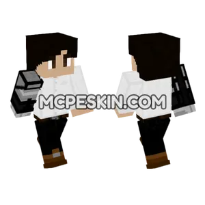 White Shirt and Black Jacket