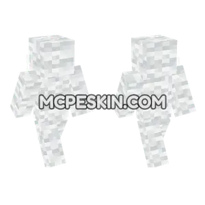 White Wool Skin Minecraft Bedrock skin