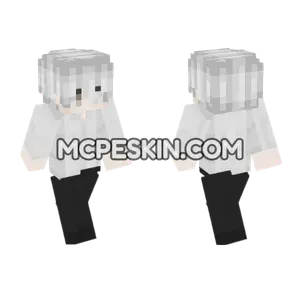 Whiteout Skin 1 Minecraft Bedrock skin