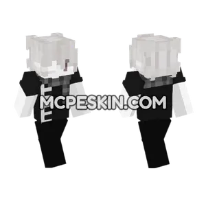 Whiteout Skin 11 Minecraft Bedrock skin