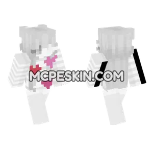 Whiteout Skin 12 Minecraft Bedrock skin