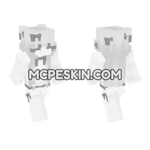 Whiteout Skin 2 Minecraft Bedrock skin