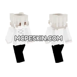 Whiteout Skin 3 Minecraft Bedrock skin