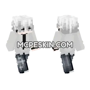 Whiteout Skin 6 Minecraft Bedrock skin