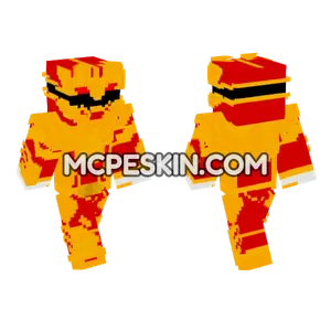 Wild Gozyu Wolf Minecraft Bedrock skin