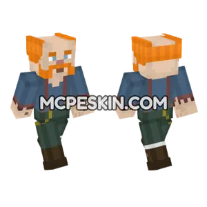 Will The Beard Man Minecraft Bedrock skin