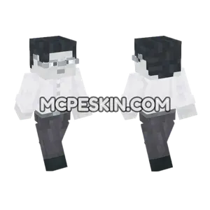 Winston Smith Skin Minecraft Bedrock skin