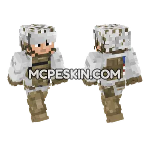 Winter Elements Skin Minecraft Bedrock skin