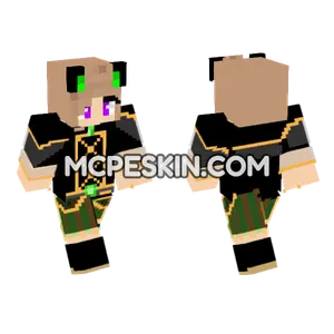 Witch Girl Halloween Entry Minecraft Bedrock skin
