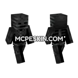 Wither Skeleton Minecraft Bedrock skin