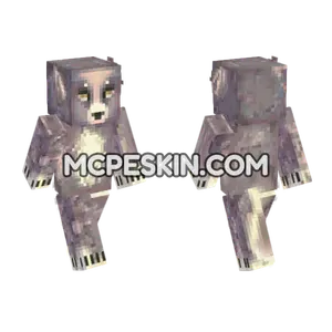 Wolf Skin Owhiumx Minecraft Bedrock skin