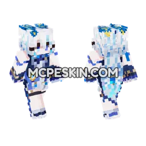 Wonderland Bunny Girl Minecraft Bedrock skin