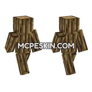 Wooden Fence Skin Minecraft Bedrock skin