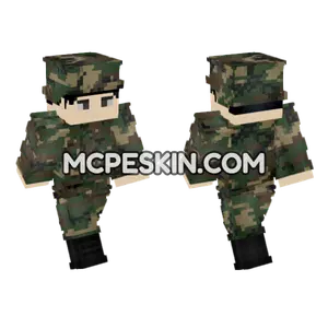 Woodland Camo Soldier