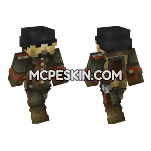 WW1 German Soldier V4 Minecraft Bedrock skin
