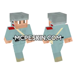 WW1 Romanian Soldier Minecraft Bedrock skin