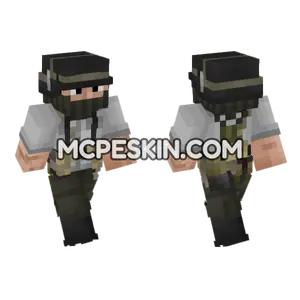WW2 German Soldier Skin Minecraft Bedrock skin