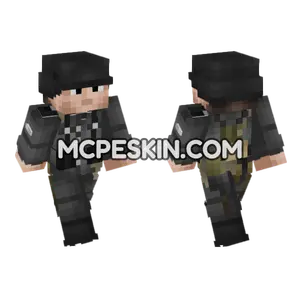 WW2 German Soldier V4 Minecraft Bedrock skin
