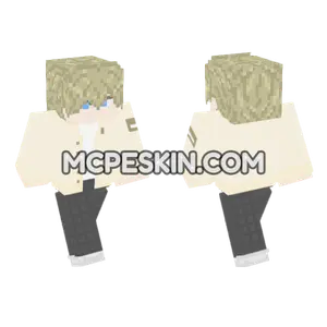 Xavier Love Deepspace Lads Minecraft Bedrock skin